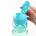 Miniatyrbilde 6 av 8: Gjennomsiktig vannflaske Bærbar sportskopp for drikking 550 ML Yellow