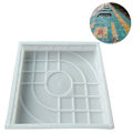 Miniatyrbilde 4 av 5: Path Maker DIY Paving Mold Murstein Betong Stein Square Mold fo