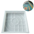 Miniatyrbillede 4 af 5: Path Maker DIY Brolægningsform Mursten Beton Sten Firkantet Form fo