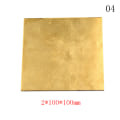 Pikkukuva 1 / 7: Messinkimetalli ohut levyfoliolevy 2*100*100mm
