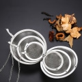 Miniatyrbillede 8 af 8: Rustfri Tea Infuser Sphere Locking Spice Tea Ball Strainer Me L