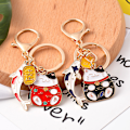 Pikkukuva 2 / 8: Fortune Cat avaimenperät Koi Fish Riipus avaimenperä Lovely Key Rin Red
