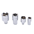 Miniatyrbilde 5 av 8: Ball Lock Ratchet Socket Adapter Reducer Converter Set Tool Kit