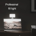 Miniatyrbillede 3 af 8: Bærbar Mini Selfie Fill Light Genopladelig 3 Modes Justerbar A