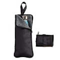 Miniatyrbillede 8 af 8: Lille Frisk Print Mønster Paraply Opbevaringspose Clutch Type Abso A8