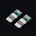 Pikkukuva 8 / 8: 2Set USB liitin piirilevyllä urosliittimen korjaussarja DIY Dat 4P