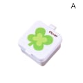 Pikkukuva 5 / 8: 1/4 kpl Mini Neliömäinen Kannettava Kastikkepullo Bento-Pullotusastia 4Pcs
