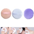 Miniatyrbilde 3 av 8: Rundt overdimensjonert sett Makeup Soft Flocking Plysj Soft Biscuit Spo Purple