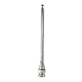 Miniatyrbillede 4 af 7: FM-radioantenne BNC-stik Teleskopantenne 0,7m Rustfri
