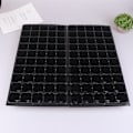 Miniatyrbillede 3 af 8: 2 stk. 50 cellers plantespirer bakker i plast til spiring af frø - sorte Black