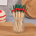 Miniatyrbillede 5 af 8: 100 stk 12 cm bambus tandstikker Pick Buffet Cupcake Frugt Fork De A