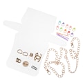 Miniatyrbilde 5 av 5: 1 sett Veving Plastic Mesh Plast Mesh Kit Med Metallkjede Bu Set 1