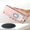 Miniatyrbillede 4 af 8: Understøtter Micro USB Type C Qi trådløs opladeradapter Induktion D