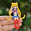 Miniatyrbillede 1 af 8: 1 Stk Anime Sailor Moon Smuk pige Vand Ice Moon Kawaii Anim A3