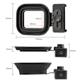Miniatyrbillede 6 af 8: Universal Anti-Reflection Kamera Modlysblænde Til IPhone Til Andr A1