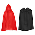 Miniatyrbillede 2 af 8: Halloween Kostume Død Djævel Rolle Rød Sort Heks Vampyr Lon 10