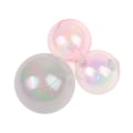 Miniatyrbillede 2 af 5: 4 stk Farverige klare bolde Cake Toppers Bolde Cupcake Cake Inser Transparent