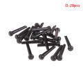 Miniatyrbilde 1 av 8: 20 stk Akustisk gitar Bridge Pins for 6 Strings Replacement Plas D