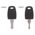 Miniatyrbilde 3 av 8: Multifunksjonell TSA002 007 nøkkelveske for bagasjekoffert TSA002