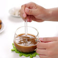 Miniatyrbild 8 av 8: Långskaftad glasteaspoon bordsartiklar transparent kaffe omrörning