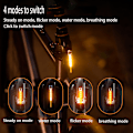 Miniatyrbilde 2 av 8: Photon Drop Light USB oppladbar sykkelbaklykt 3 Light M 4