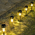 Miniatyrbillede 8 af 8: Solar Lamp Powered LED-lys Farverig udendørs regntæt gårdhave warm