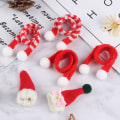 Miniatyrbilde 3 av 8: 1:6 1:12 Dukkehust Miniatyr Julehatt Sjal Dukkehust Tilbehør A4