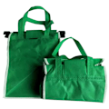Miniatyrbillede 5 af 8: Supermarked Indkøbspose Eco Venlig Trolley Tote Tykkere Vogn 1PC