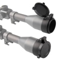 Miniatyrbilde 7 av 8: Rifle-scope Jakt Siktende optiske linsedeksler Teleskopisk vippe opp A23