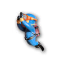 Miniatyrbilde 5 av 5: Kawaii Resin Frogman Aquarium Ornaments Interessant Floating De A8