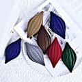 Miniatyrbilde 5 av 8: Flocking Plastjulepynt 酒红色