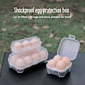 Miniatyrbilde 2 av 8: Egg Box 3/4/8 Grids Egg Holder Container For Outdoor Camping Pi 3 squares