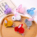 Miniatyrbilde 6 av 8: Fashion e Plush Tredimensjonal Hårnål Side Clip Hair Access Gray
