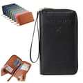 Multifunksjonell RFID Passport Lommebok RFID Passholder For Black
