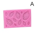 Miniatyrbilde 1 av 8: Roseblad Silikonform Blader Fondant DIY Kakedekoreringsverktøy A