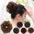 Pikkukuva 2 / 8: Synteettinen hiuspulla peruukki poninhäntä hiustenpidennys Scrunchie Elasti 1