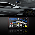 Miniatyrbillede 3 af 5: Universal F4 Head Up Display HUD ODB2 Auto Car Speedometer