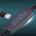 Pikkukuva 2 / 8: 1,5 M USB 5 V LED kolmivärinen himmennys värikytkimen kaapeli Himmennin 4-K black