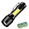 Miniatyrbilde 1 av 8: Mini Torch lommelykt Bærbar USB ladebank lommelykt Cam