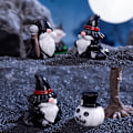 Miniatyrbilde 7 av 8: 1 stk trollspøkelse gresskar hus figurer harpiks ornamenter Hallow A2