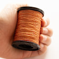 Miniatyrbillede 8 af 8: Dæktråd skotraad kastegarn tråd nylon line flettet reb Black
