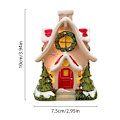 Miniatyrbilde 7 av 8: Juleduftbrenner Kreativ Hytte Duftbrenner Hytte A