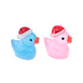 Miniatyrbilde 7 av 8: 1 stk Mini Lysende Harpiksender Glow In The Dark Miniatyr Ornament Pink