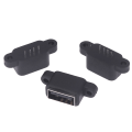 Pikkukuva 1 / 8: 5 kpl Vedenpitävä USB 2.0 Lataus Data Tail Plug-in USB2.0 Connect