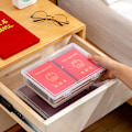 Miniatyrbillede 5 af 8: Book A4-dokumentopbevaringsboks Desktop-testpapiropbevaringscertifikat L