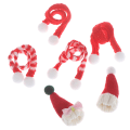 Miniatyrbilde 5 av 8: 1:6 1:12 Dukkehust Miniatyr Julehatt Sjal Dukkehust Tilbehør A4