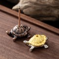 Miniatyrbillede 7 af 8: Røgelsepindeholder Drageskildpadde Røgelsebrænder Legering Tableto A19