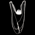 Miniatyrbild 6 av 8: Pearl Cross BH Chain Sele för Dam Accessoarer Sexig BH Ch