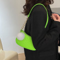 Miniatyrbilde 3 av 8: Mote Kvinner Håndveske Ensfarget Casual Mini Underarm Bag Fema Black