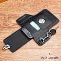 Miniatyrbillede 1 af 5: Mode Mænd Multi-funktion taljetaske Udendørs Rejse Sports Mobi black standard